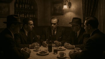 Cosa Nostra mafia - artist's impression