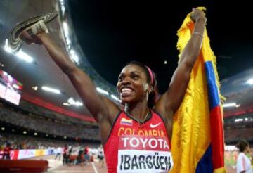 La atleta colombiana sigue demostrando que es de las mejores del mundo. 