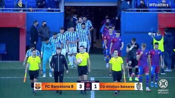 Resumen y goles del Barcelona B vs Atlético Baleares de Primera RFEF