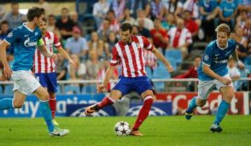 Leo Baptistao marca el tercer gol.
