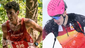 El superdotado del skimo brilló como atleta: 30:23 en 10K e internacional con España