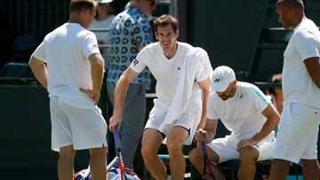 Murray renuncia a Wimbledon por su lesión de cadera