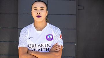 Marta con el Orlando Pride.