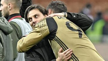 Montella: "Esperemos que Donnarumma elija quedarse"