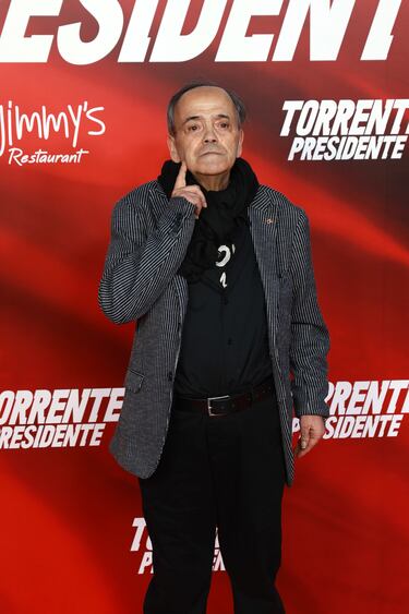 Cañita Brava durante la premier de la película 'Torrente Presidente' en los Cines Callao. 
 
 
 