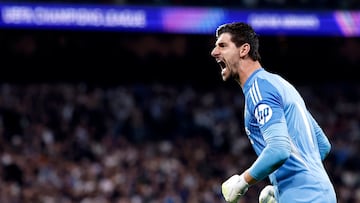 11/03/26 PARTIDO IDA OCTAVOS CHAMPIONS LEAGUE
REAL MADRID - MANCHESTER CITY
ALEGRIA GOL 1-0
THIBAUT COURTOIS