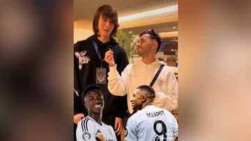 La perla de la cantera del Madrid elige entre Mbappé y Vinicius y se hace viral en redes