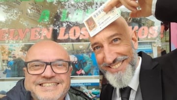La administración de Lotería donde frotaron los décimos en un ‘calvo de la suerte’ y tocó doble premio: “El ritual ha llegado para quedarse”