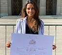 Estrella chilena en Europa y ahora oficialmente abogada
