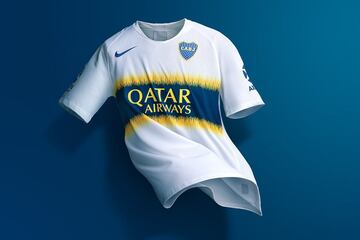 Boca Juniors launch new season home and away kits