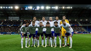 Estados Unidos Sub-23 antes de medirse a la Francia de Henry.