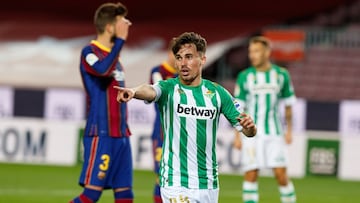 Rodri, en el Camp Nou.
