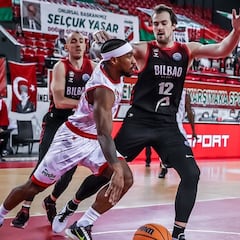 El Bilbao Basket se despide de la Champions con derrota