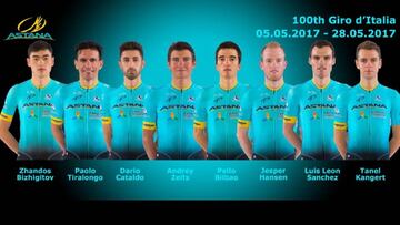 Astana no sustituirá a Scarponi para el Giro e irá con 8 ciclistas