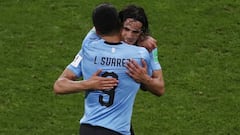 Las claves de la peligrosa dupla Cavani-Suárez ante Chile