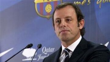 Sandro Rosell: "Gracias, Pep"