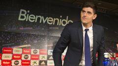 Courtois, uno de los pocos fichajes blancos de este verano.