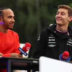 Hamilton: “Russell tiene todas las cualidades para llevar a este equipo al éxito”