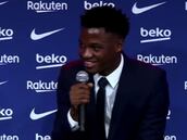 Fue un momento raro: la pregunta sobre Lio Messi que Ansu Fati se negó a responder