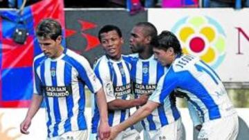 <b>CON FE. </b>El Recre ya se impuso a Osasuna la pasada temporada con un gol de Sinama en un partido que le abrió la puerta de la salvación.