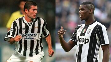 Pogba walking in the shadow of Zidane