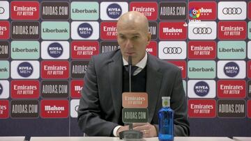 Zidane: "Hicimos un partido muy serio"