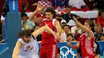 Los jugadores, frente al combinado croata