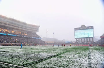 El Atlanta gana la pelea de bolas de nieve ante el Minnesota