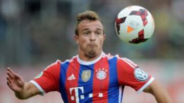 Shaqiri quiere irse del Bayern.