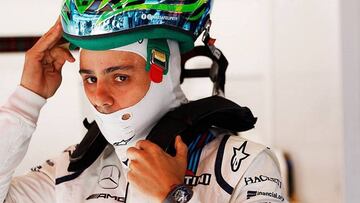 Felipe Massa, piloto de Williams, en Barcelona.