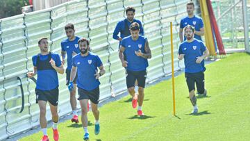 Entrenamiento de grupo en Lezama