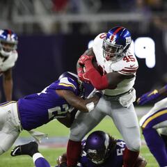 El ataque de los New York Giants no carbura