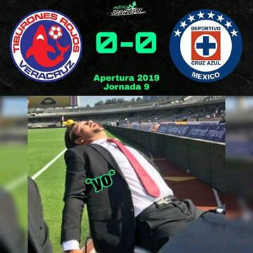 ¡Hasta los memes se sacaron los ojos con el Veracruz vs Cruz Azul