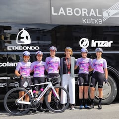 Joane Somarriba vuelve al ciclismo como asesora del Laboral-Kutxa