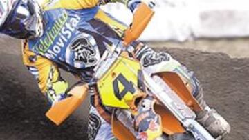 <b>AGREDIDO. </b>García Vico, segundo en su prueba, sufrió una agresión.