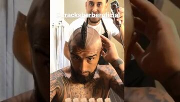 Vidal y su retoque en el look: así lo mostró en Instagram