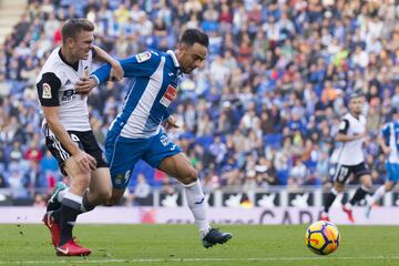 Sergio García con el balón. 