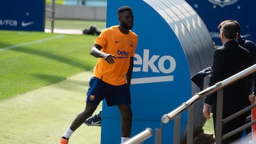 09/04/22 FC BARCELONA ENTRENAMIENTO
UMTITI