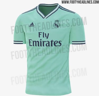 Filtrada la tercera camiseta del Real Madrid para la 2019-20