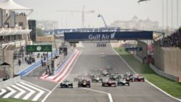 El circuito de Bahrain en la salida del pasado a&ntilde;o.