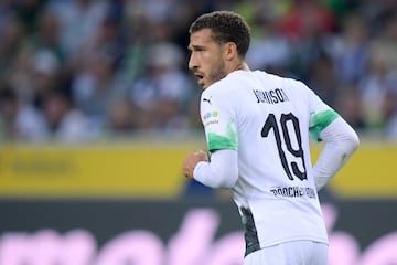 Fabian Johnson en partido de Bundesliga.