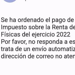 El mensaje que te enviará Hacienda si te devuelven dinero en la Renta