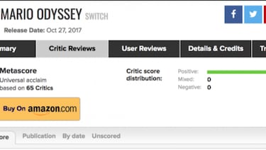 Todas las notas de Super Mario Odyssey