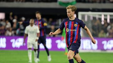 Frenkie de Jong, en el Clásico de Las Vegas.