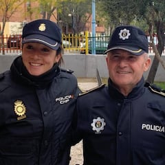 Estela, la Policía del Madrid CFF: "Trabajamos en plena locura"
