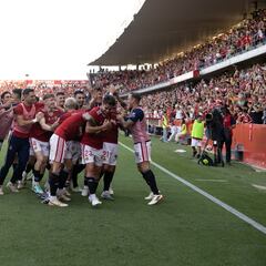 El Nàstic se cita con el Málaga en la final por el ascenso a Segunda