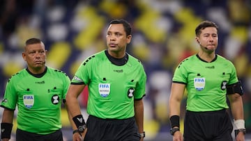 Referee  Selvin Antonio Brown during the game America vs Nashville, corresponding to the Round of 16 of the Leagues Cup 2023, at Geodis Park Stadium, on August 08, 2023.

<br><br>

Arbitro  Selvin Antonio Brown durante el partido America vs Nashville, correspondiente a la fase de Octavos de final de la Leagues Cup 2023, en el Estadio Geodis Park, el 08 de Agosto de 2023.