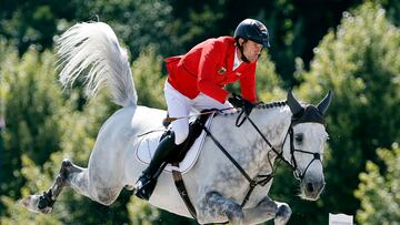 Christian Kukuk, durante los Juegos de París.