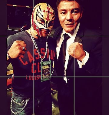 10 fotos inéditas de Rey Mysterio, leyenda de la lucha libre