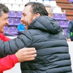 Duelo de entrenadores 'históricos' pucelanos en Zorrilla
